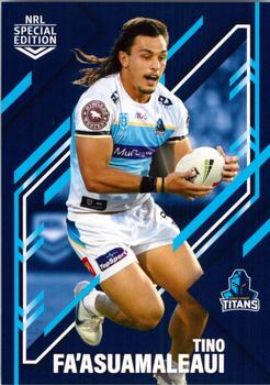 2023 NRL Traders Rivalry #17 Tino Fa'asuamaleaui Front